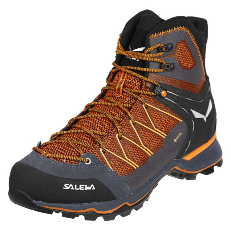 Trekkingowe buty męskie Salewa MS MTN Trainer Lite Mid GTX-Black Out/Carrot