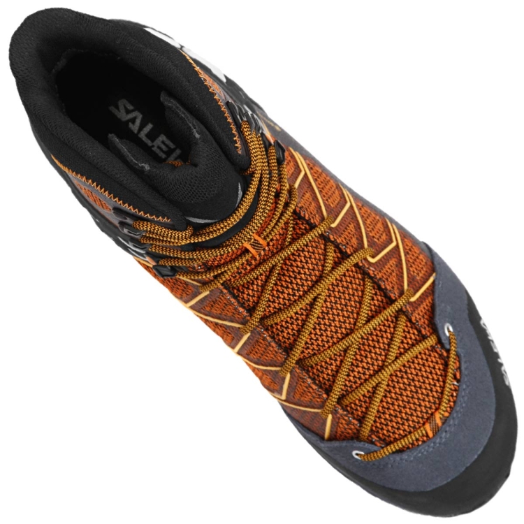 Trekkingowe buty męskie Salewa MS MTN Trainer Lite Mid GTX-Black Out/Carrot