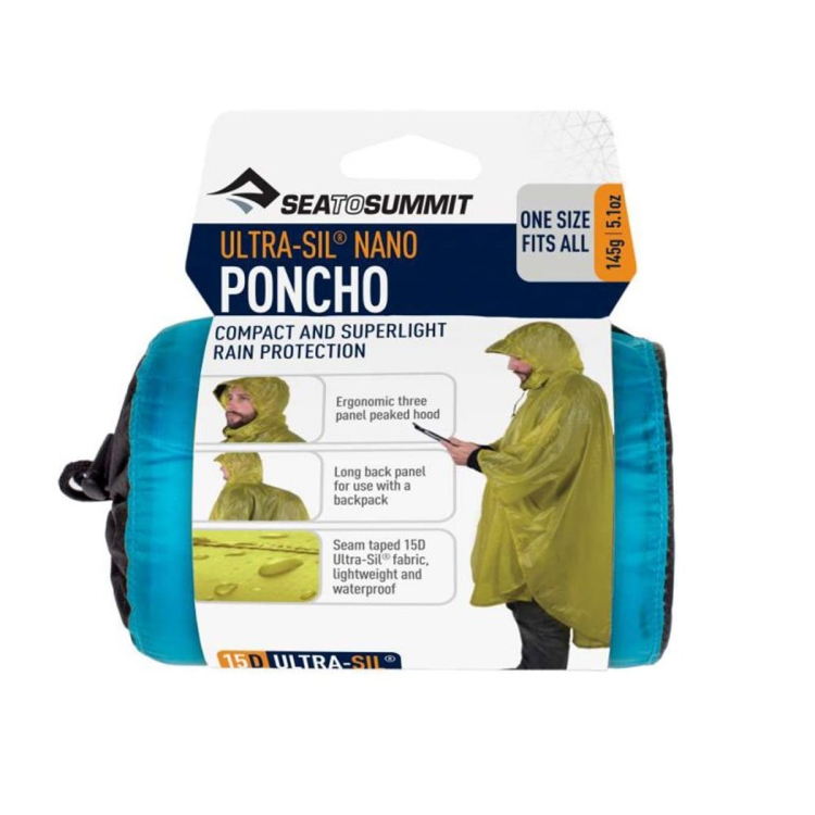 Peleryna Sea To Summit Ultra-Sil Nano Poncho-Blue