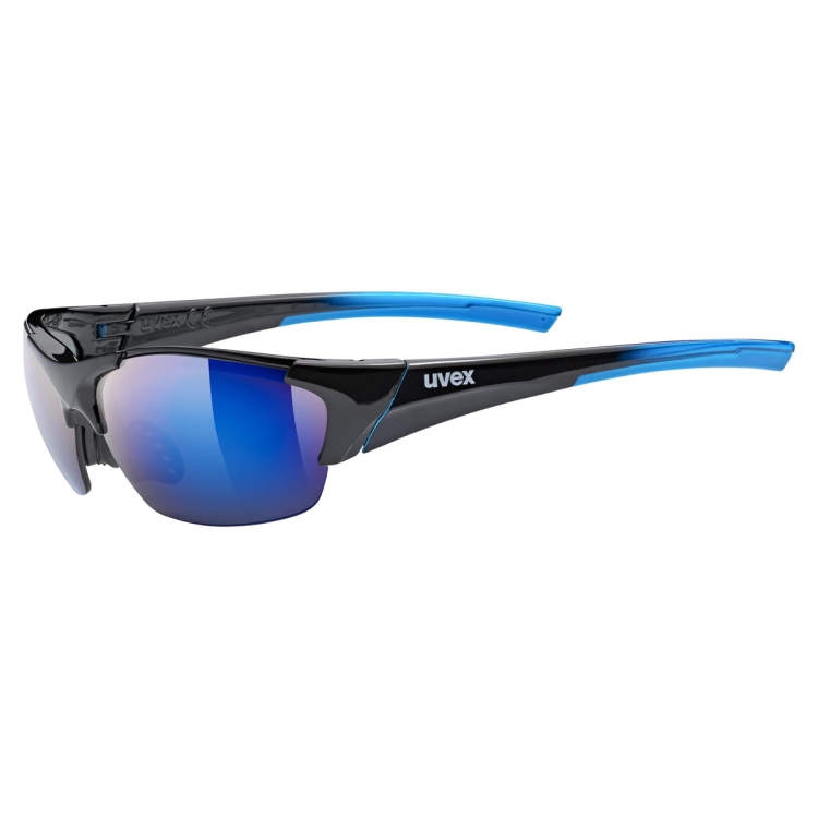 Okulary z wymiennymi soczewkami Uvex Blaze III Black Blue