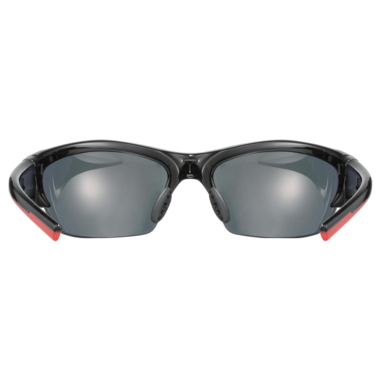 Okulary z wymiennymi soczewkami Uvex Blaze III Black Red