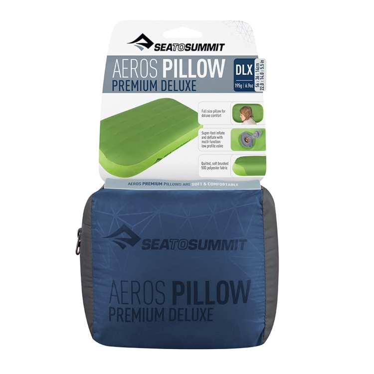 Poduszka Sea To Summit Aeros Pillow Premium Deluxe-Navy Blue