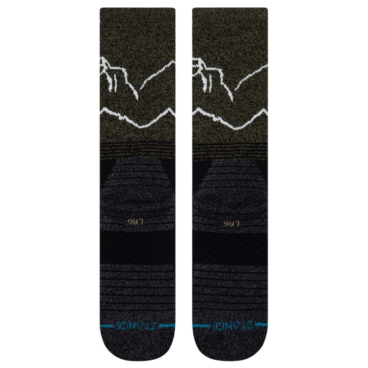 Skarpety Stance Garhwal Crew - Green
