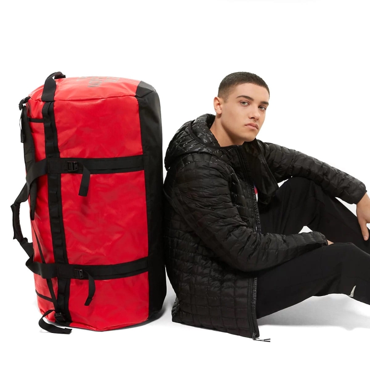 Duża torba podróżna The North Face Base Camp Duffel XL-TNF Red/TNF Black