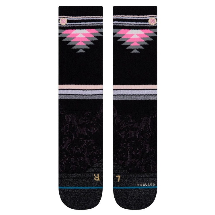 Skarpety damskie Stance Ruby Valley Crew - Black