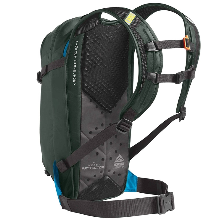 Plecak z ochraniaczem CamelBak T.O.R.O. PROTECTOR 14 Dry-Deep Forest/Brilliant Blue