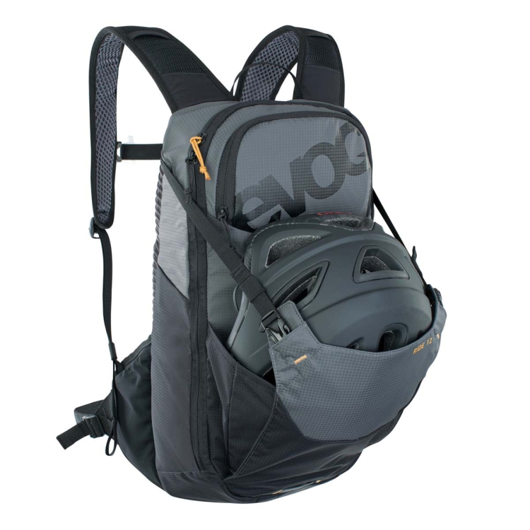 Uniwersalny plecak rowerowy Evoc Ride 12-Carbon Grey-Black