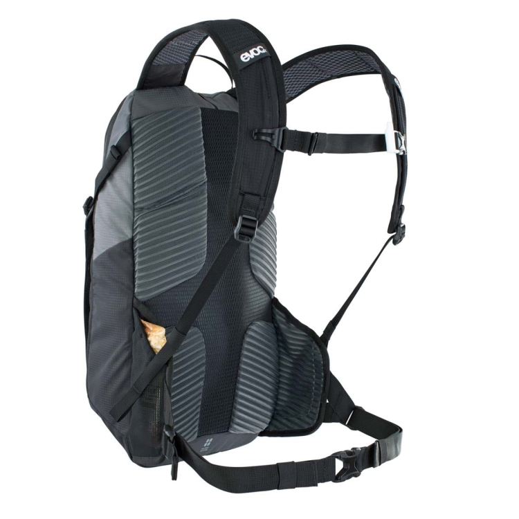 Uniwersalny plecak rowerowy Evoc Ride 12-Carbon Grey-Black