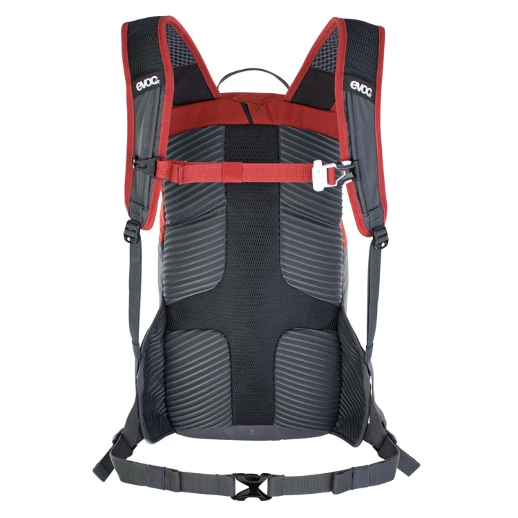 Uniwersalny plecak rowerowy Evoc Ride 12-Chili Red-Carbon Grey