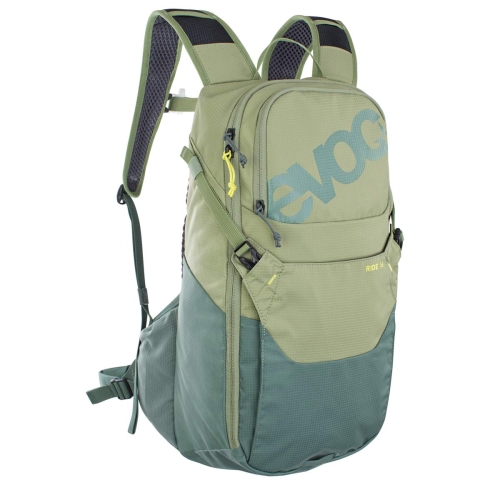 Wszechstronny plecak rowerowy Evoc Ride 16-Light Olive-Olive