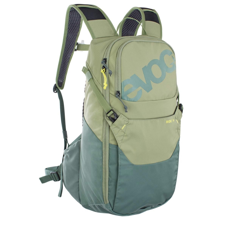 Wszechstronny plecak rowerowy Evoc Ride 16-Light Olive-Olive
