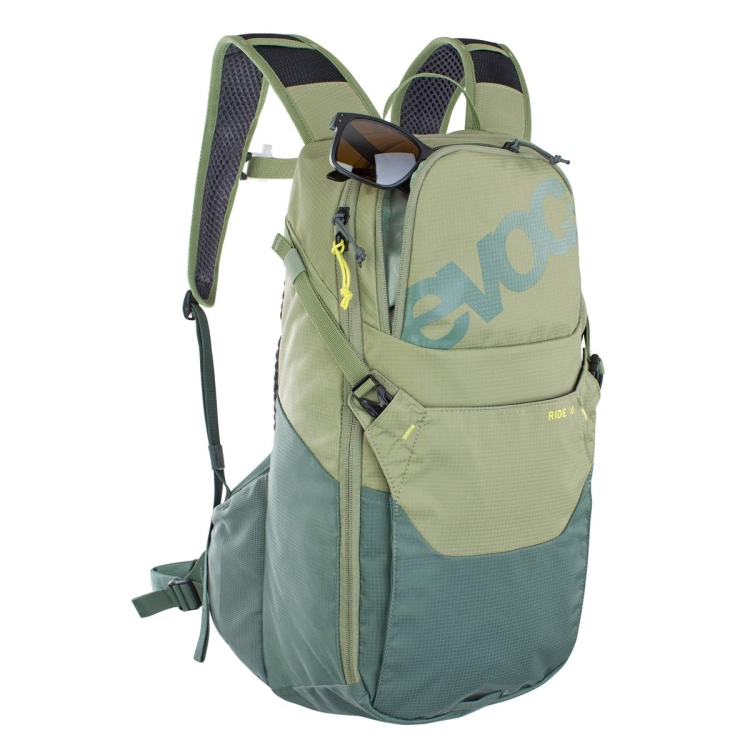 Wszechstronny plecak rowerowy Evoc Ride 16-Light Olive-Olive