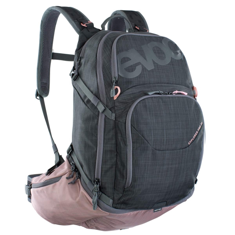 Plecak rowerowy Evoc Explorer PRO 26-Carbon Grey-Dusty Pink