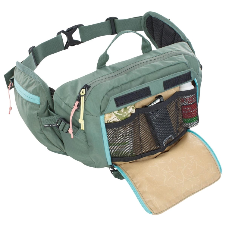 Nerka Evoc Hip Pack 3L olive + bukłak 1,5L