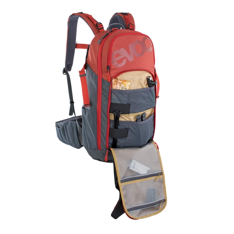 Plecak rowerowy Evoc Neo 16-Chili Red-Carbon Grey S/M