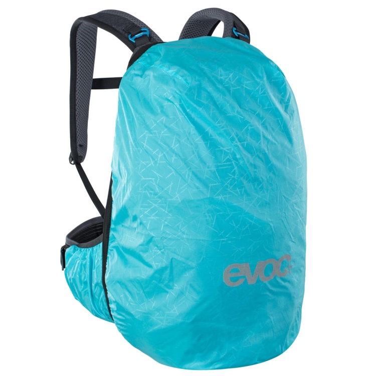 Plecak z ochraniaczem Evoc Trail PRO 16-Black-Carbon Grey S/M