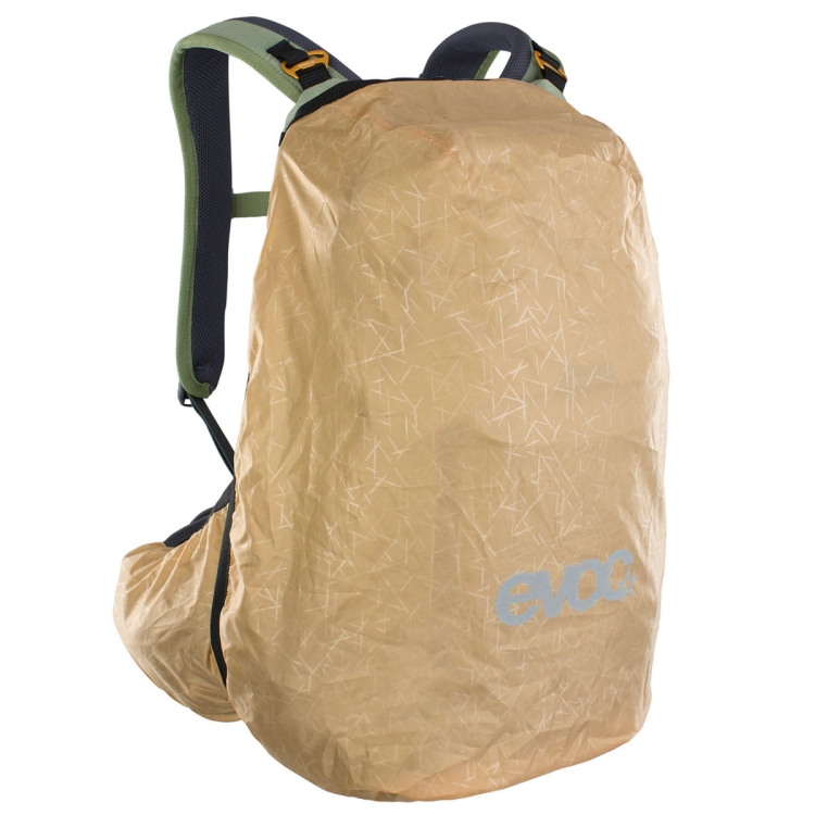 Plecak z ochraniaczem Evoc Trail PRO 16-Light Olive-Carbon Grey L/XL