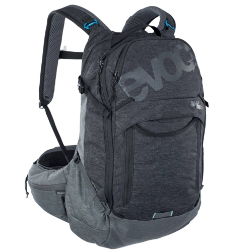 Plecak rowerowy z protektorem Evoc Trail PRO 26-Black-Carbon Grey S/M