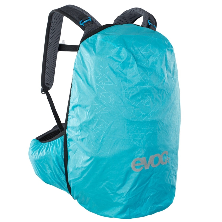 Plecak rowerowy z protektorem Evoc Trail PRO 26-Black-Carbon Grey S/M