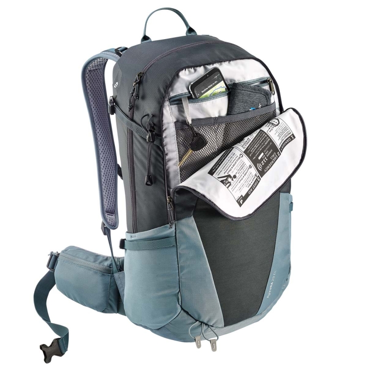 Plecak hikkingowy dla wysokich Deuter Futura 29 EL-Graphite-Shale