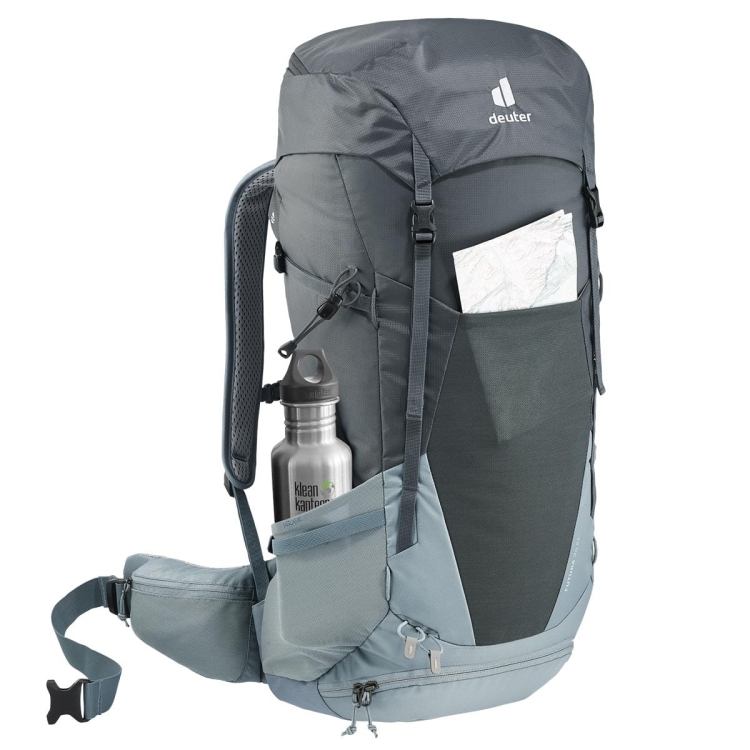Plecak turystyczny dla wysokich Deuter Futura 34 EL-Graphite-Shale