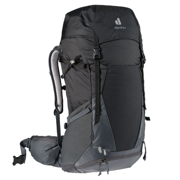 Hikkingowy plecak damski Deuter Futura Pro 38 SL-Black-Graphite