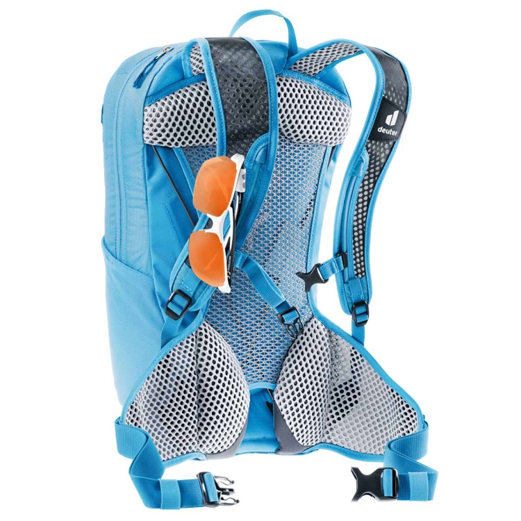 Plecak rowerowy z siatką Deuter Race Air-Azure-Lapis