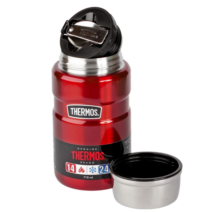 Termos z łyżką THERMOS King Food Jar 710ml Cranberry