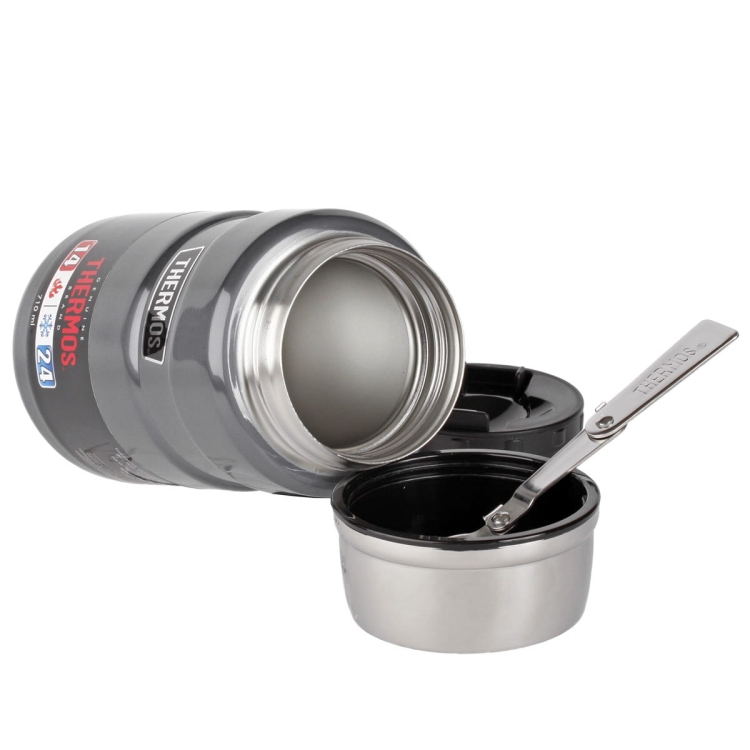 Termos z łyżką THERMOS King Food Jar 710ml Gun Metal