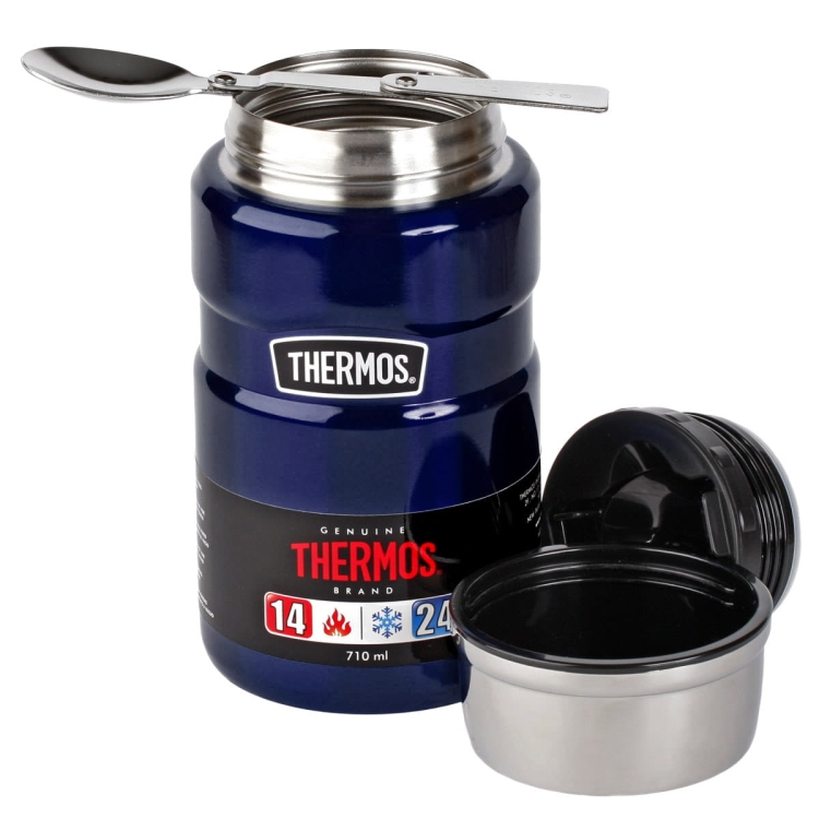 Termos z łyżką THERMOS King Food Jar 710ml Midnight Blue