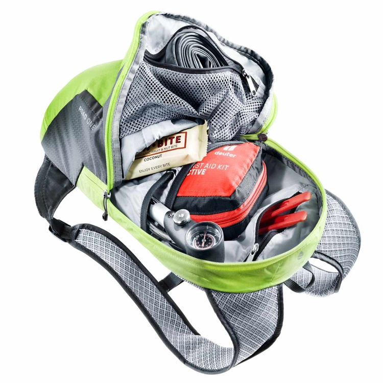Plecak na rower szosowy Deuter Road One-Citrus-Graphite