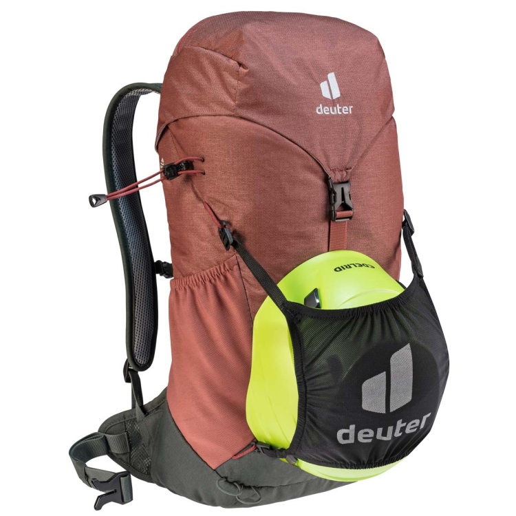 Lekki plecak z siatką Deuter AC Lite 16-Redwood-Ivy