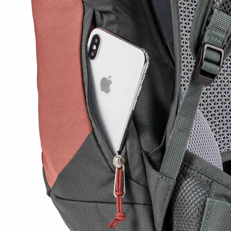 Lekki plecak z siatką Deuter AC Lite 16-Redwood-Ivy