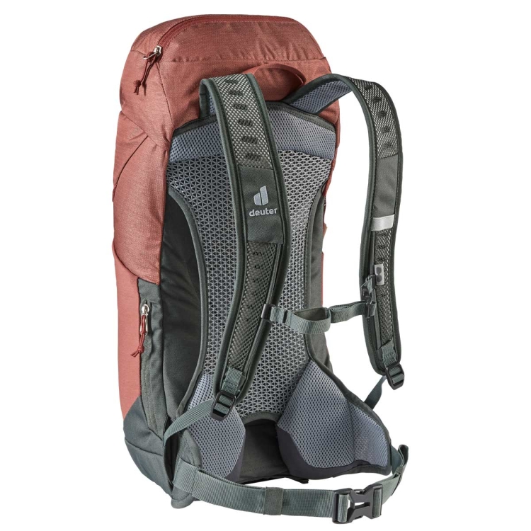 Lekki plecak z siatką Deuter AC Lite 16-Redwood-Ivy