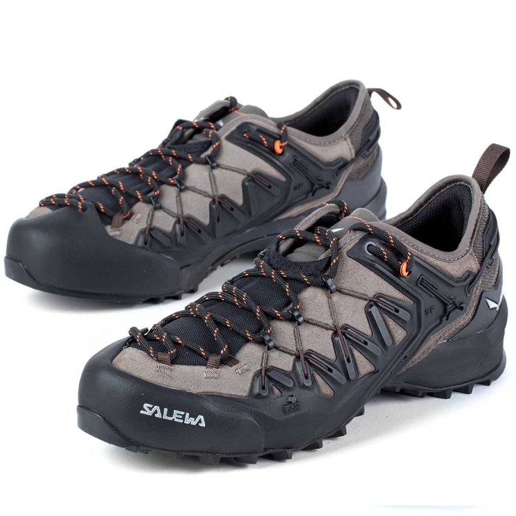 Męskie buty podejściowe Salewa MS Wildfire Edge-Wallnut/Fluo Orange