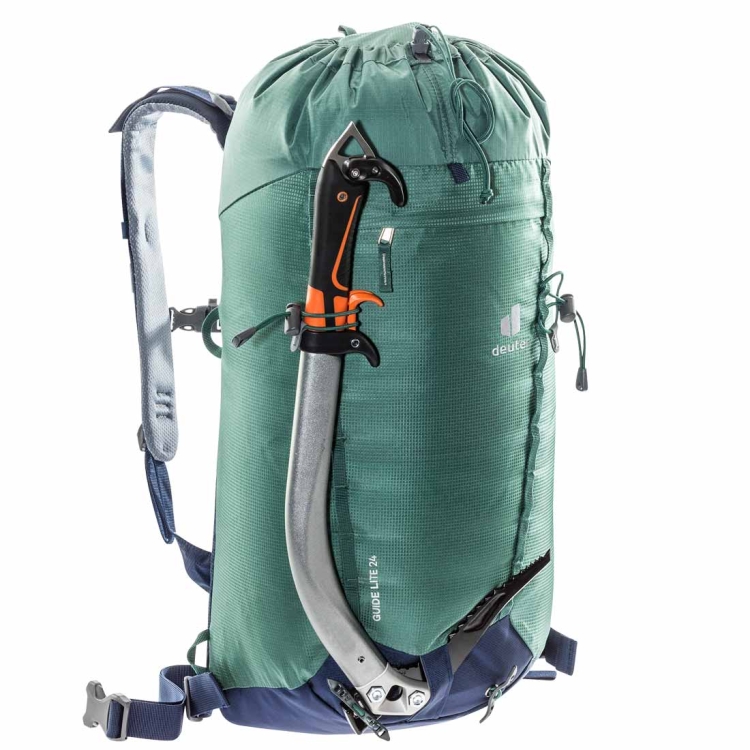 Lekki plecak wspinaczkowy Deuter Guide Lite 24 Seagreen-Navy
