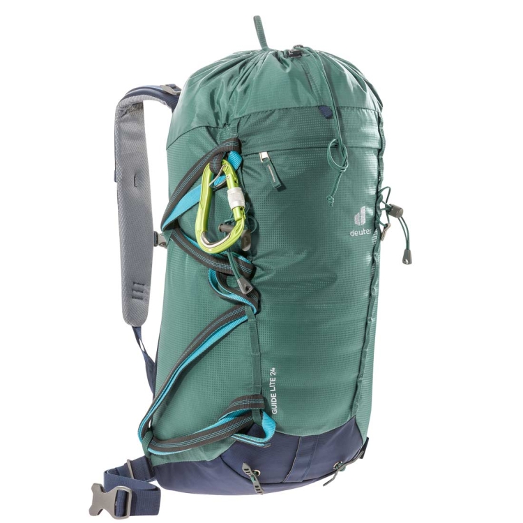 Lekki plecak wspinaczkowy Deuter Guide Lite 24 Seagreen-Navy