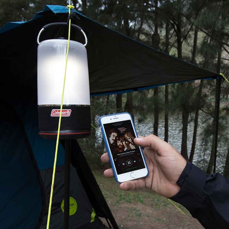 Lampa z głośnikiem Coleman 360 Sound & Light LED