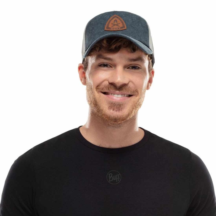 Czapka z daszkiem Buff Trucker Cap Lowney Blue - L/XL