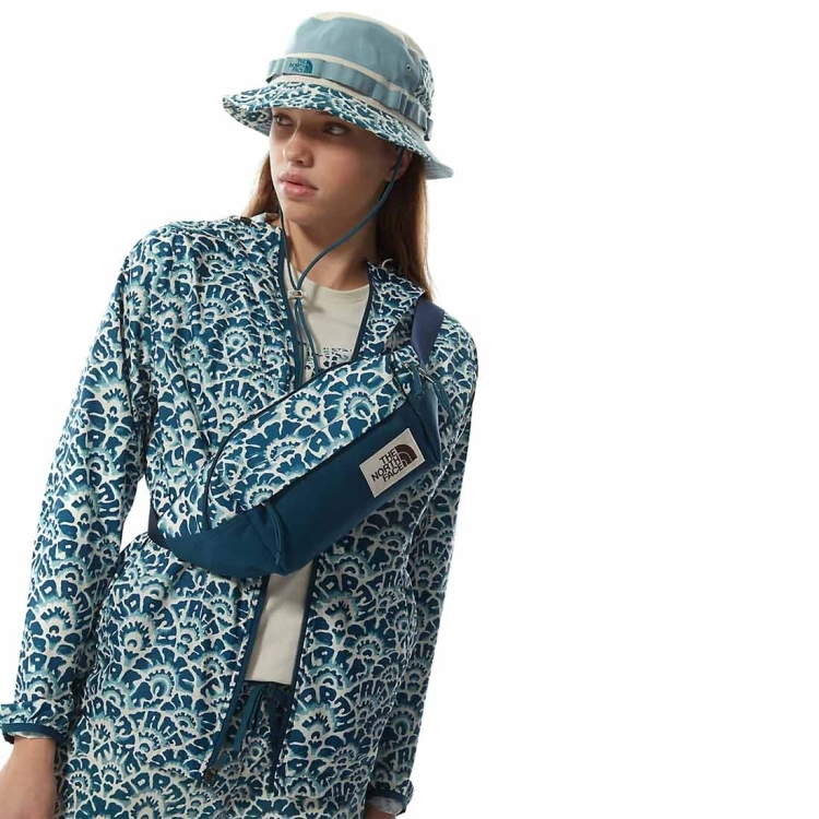Funkcjonalna biodrówka The North Face Lumbar-Monterey Blue Ashbury Floral Print