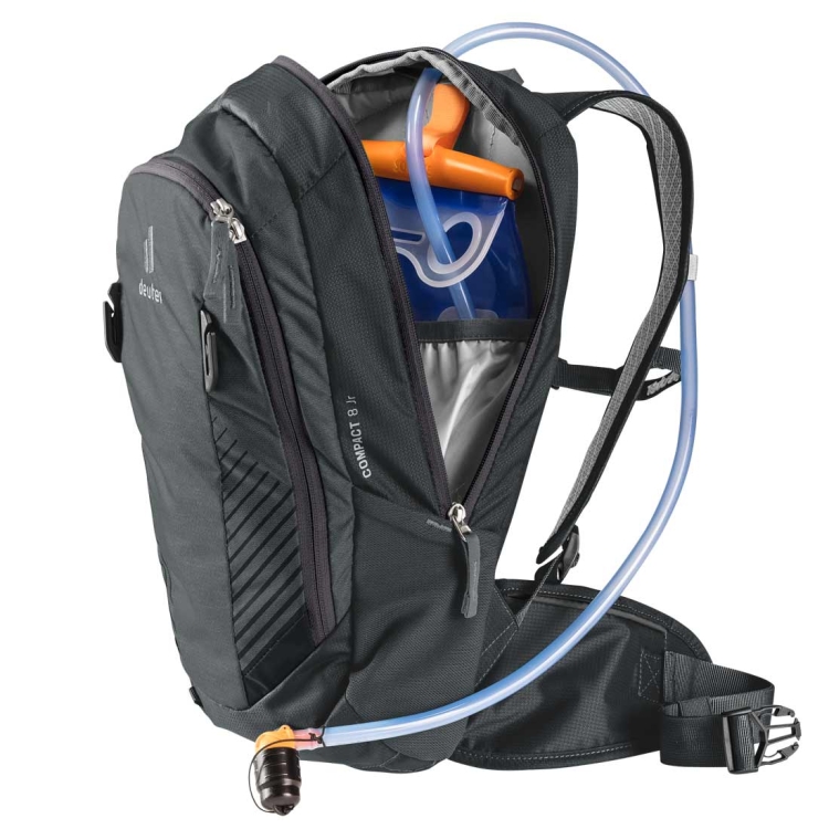 Dziecięcy plecak rowerowy Deuter Compact 8 JR-Graphite-Black
