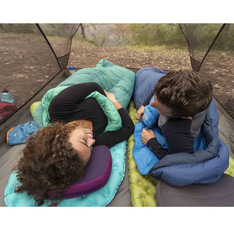 Damski materac Sea to Summit Comfort Light ASC Insulated Mat Regular - Carribean