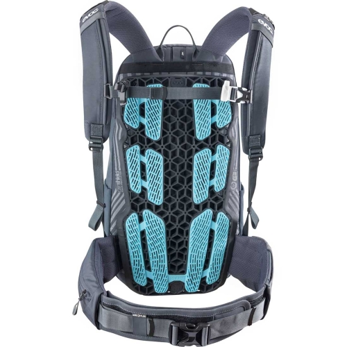 Rowerowy plecak z ochraniaczem Evoc Neo 16-Carbon Grey S/M