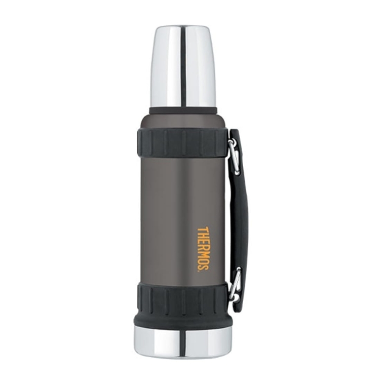 Duży Termos z uchwytem THERMOS WORK 1.2L - Black