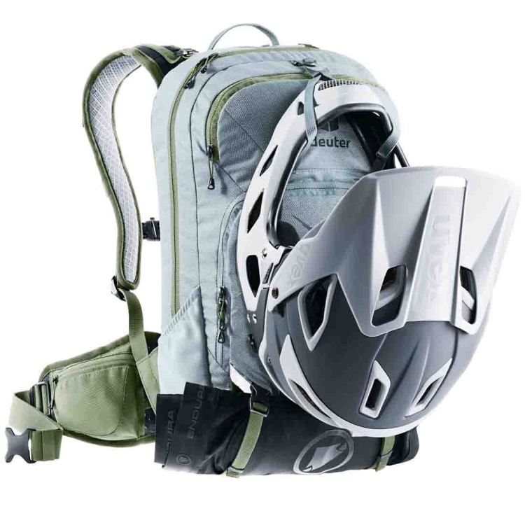 Plecak rowerowy damski Deuter Attack 14 SL - sage-khaki