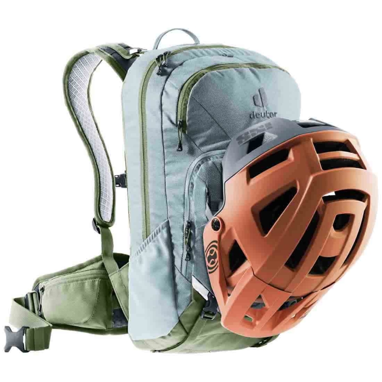 Plecak rowerowy damski Deuter Attack 14 SL - sage-khaki