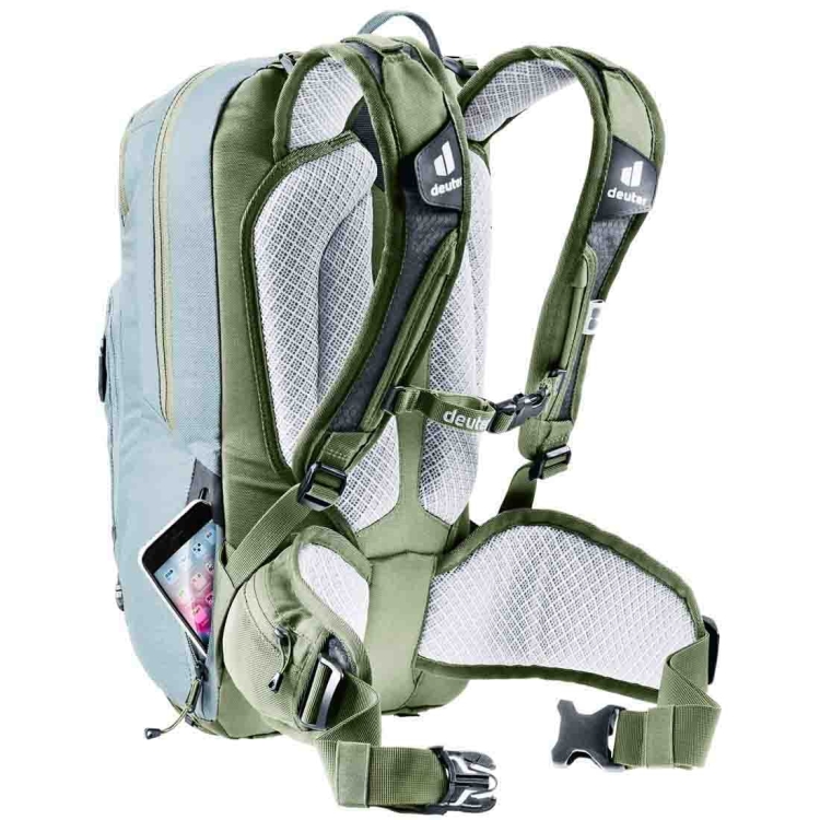 Plecak rowerowy damski Deuter Attack 14 SL - sage-khaki