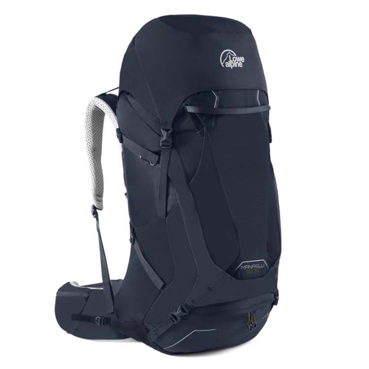 Pojemny plecak dla wysokich Lowe Alpine Manaslu 55:70 LARGE-Navy