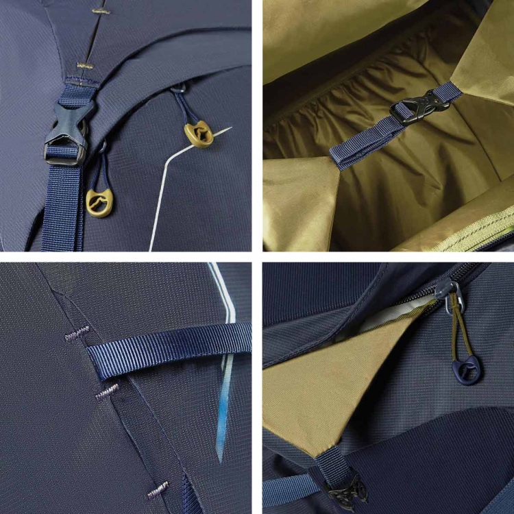 Pojemny plecak dla wysokich Lowe Alpine Manaslu 55:70 LARGE-Navy