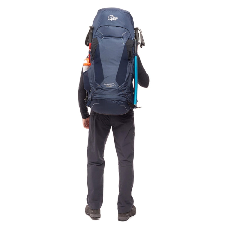 Wyprawowy plecak dla wysokich Lowe Alpine Manaslu 65:80 LARGE-Navy